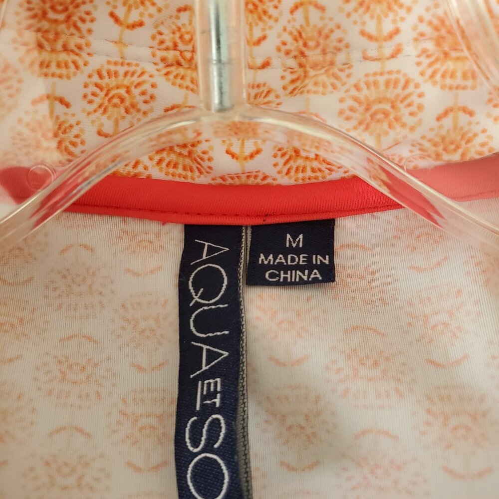 Aqua et Sol Beach Shirt Dress / Coverup - Picture 6 of 6